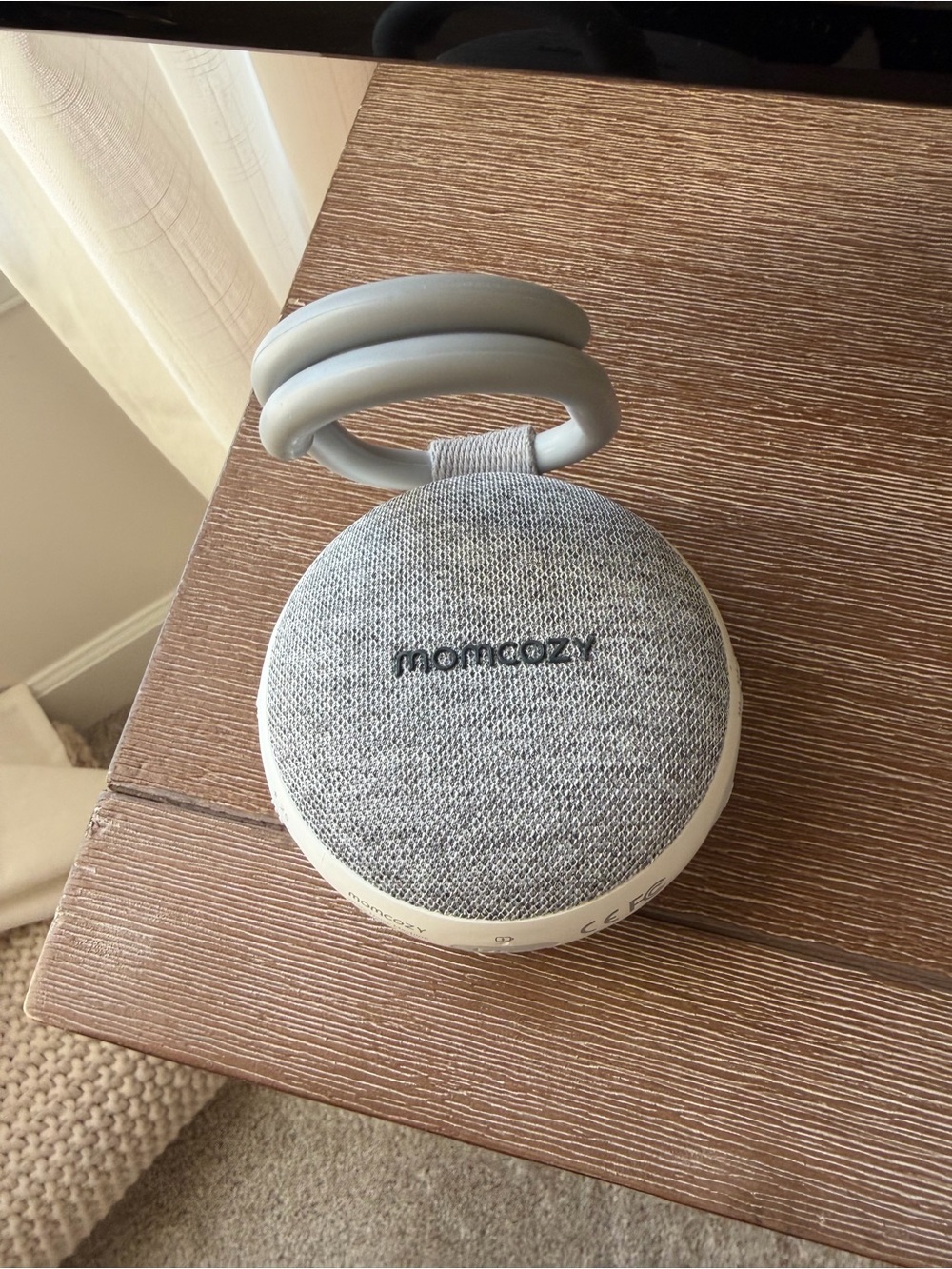 Mancozy Gray Portable Bluetooth Speaker with Carry Loop